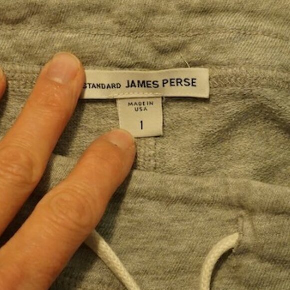 James Perse Vintage Cotton Genie Sweatpants, Size 1 Small - Picture 4 of 10